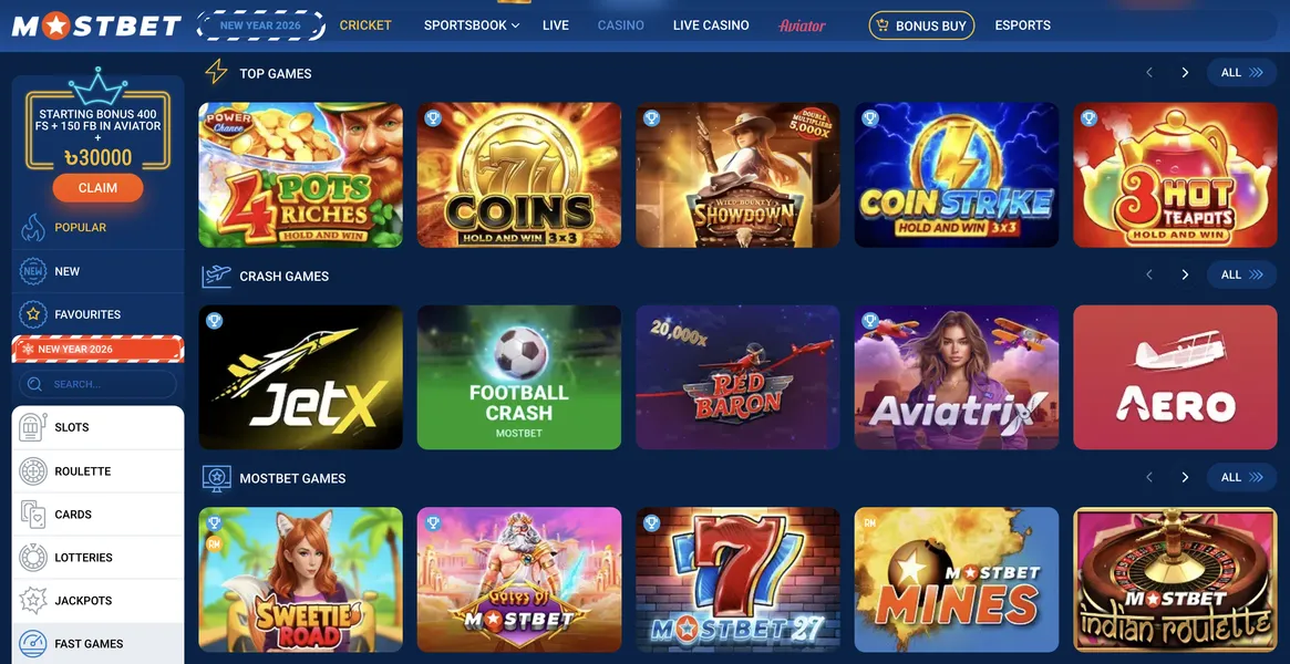 Why Players in Bangladesh Choose Mostbet